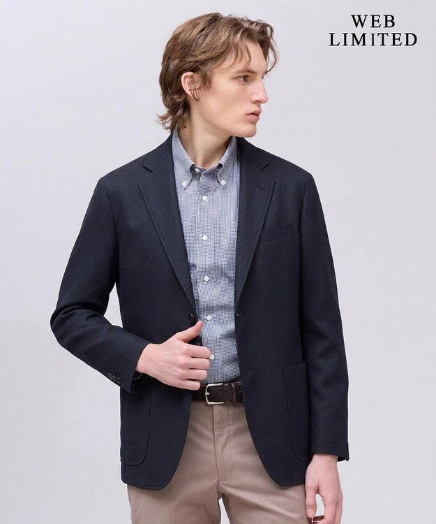 J.PRESS MEN 新色追加【WEB限定】【吸水速乾 / 洗える / 超軽量 / ストレッチ】ブリーザブルレノクロス ジャケット