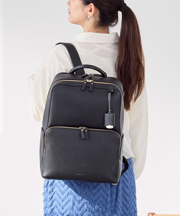 ACE BAGS & LUGGAGE Jewelna Rose フレイヤ・リュック2 2気室 14.0インチPC 16142 ジュエルナローズ ブラック