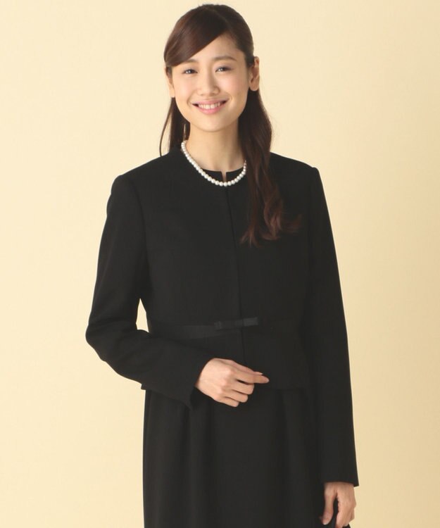 組曲 NOIR ガーシュストレッチバーズアイ ブラック系