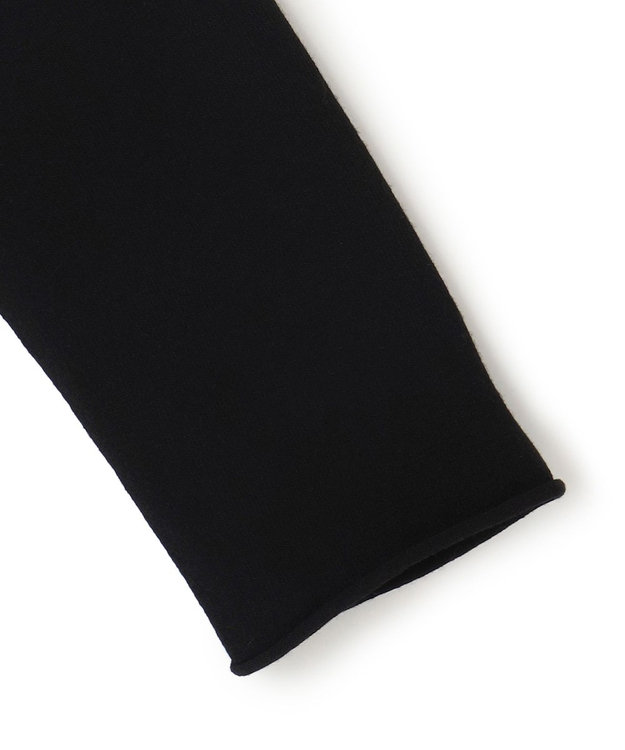 ICB L 【新色追加・WEB限定カラーあり】 ヴィスコースワイド タートルネックプルオーバー キャメル×ブラック［WEB限定］