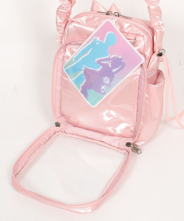WEGO 【痛バ＆推し活グッズ】きらふわパフィ痛ショルダー ライトピンク