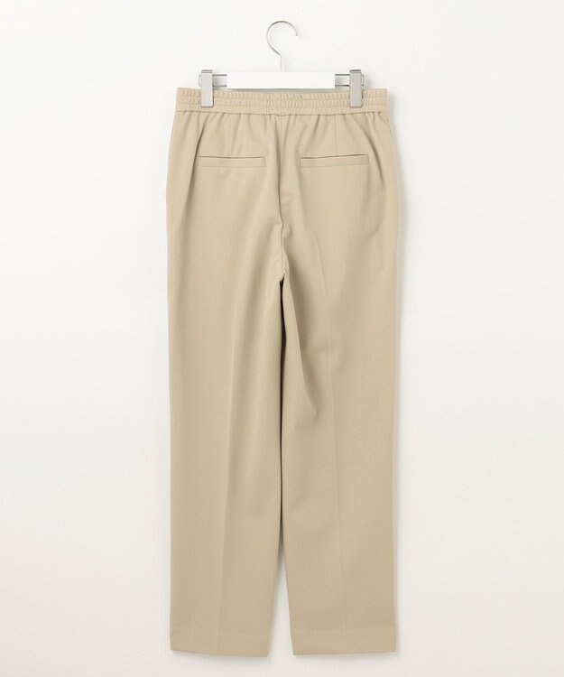 自由区 S ライトフィールジャージータックテーパード パンツ ベージュ