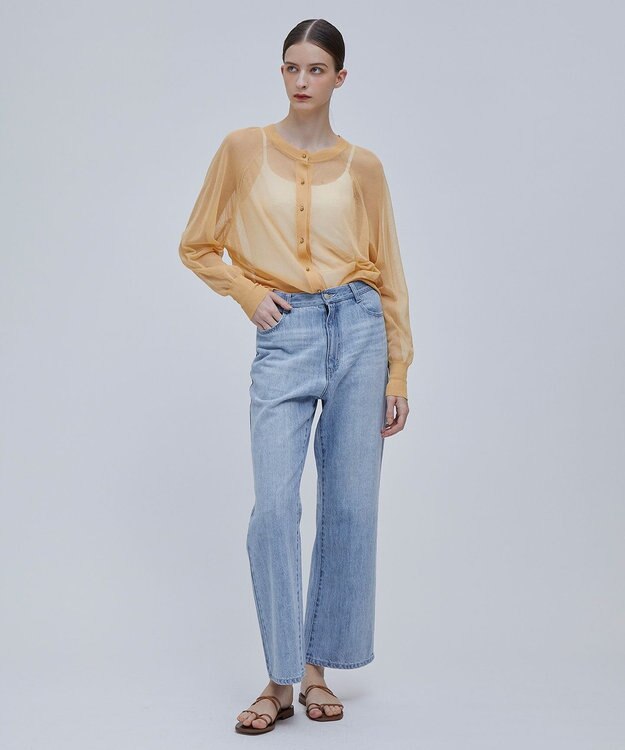 BEIGE， LIANE / ニットトップス Light Orange