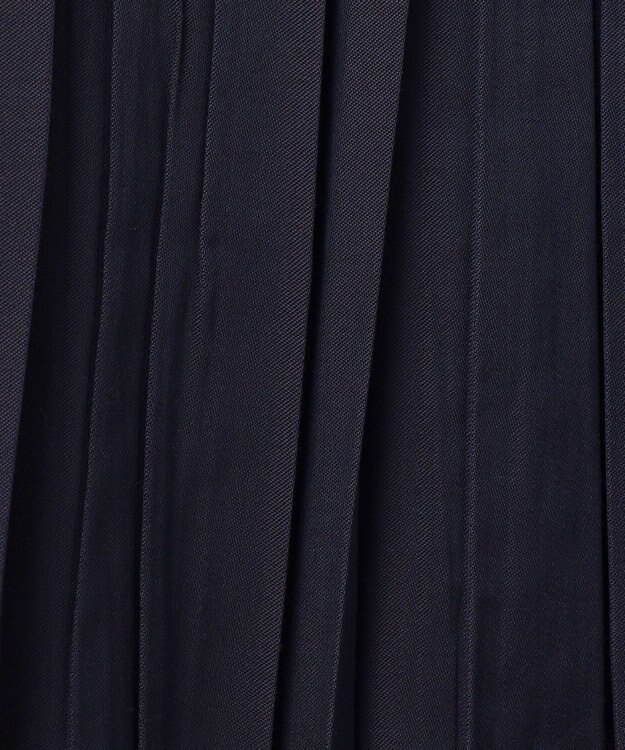 自由区 【WEB限定】キュプラジャカードリバーシブル スカート ネイビーチェック