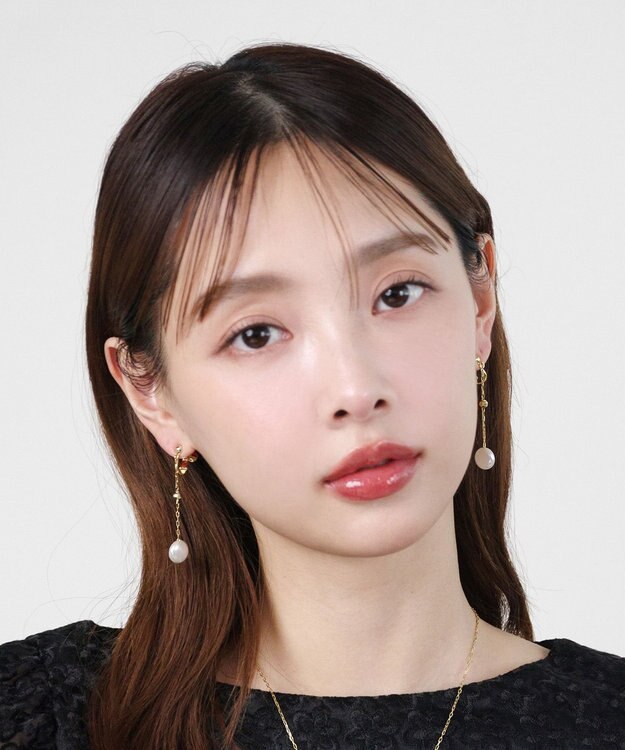 TOCCA LUNAE COIN PEAR EARRINGS イヤリング ゴールド系