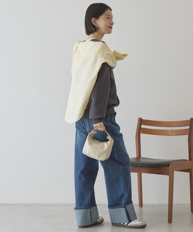 AMERICAN HOLIC Ｖネックニットカーディガン Charcoal Gray