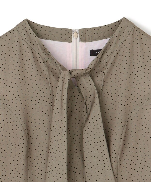 TOCCA 【洗える・消臭】TALKATIVE DOTS ドレス ブラウン系5