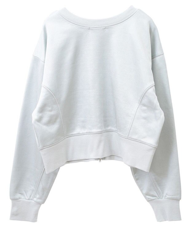 Green Parks サテンボンディングＺｉｐカーディガン Mint