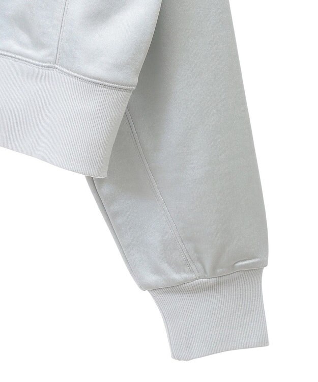 Green Parks サテンボンディングＺｉｐカーディガン Mint