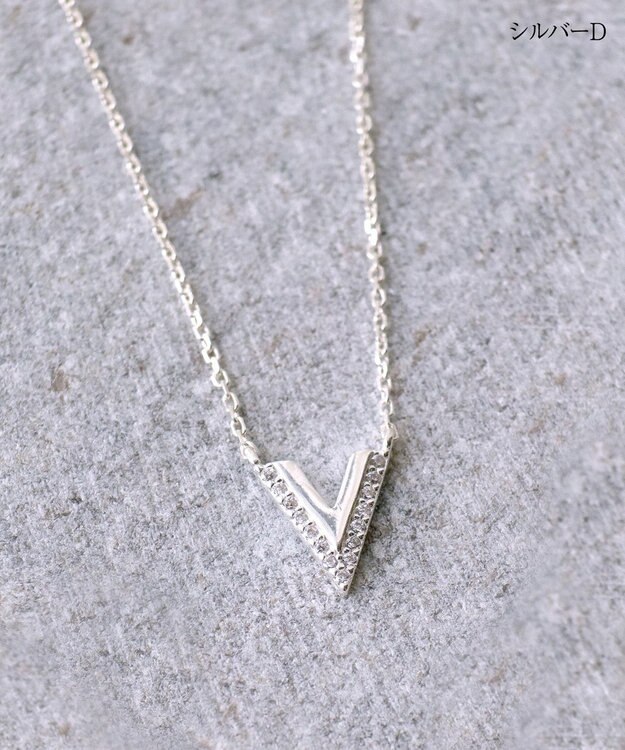 Tiaclasse 【安田美沙子さん着用】シルバータイニーネックレス シルバーD