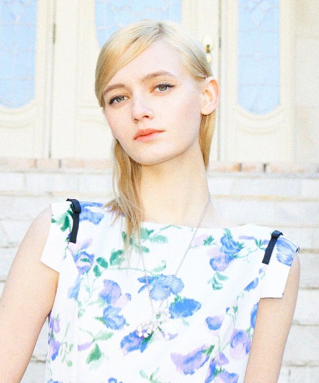 TOCCA RIBBON BROOCH NECKLACE ブローチネックレス シルバー系