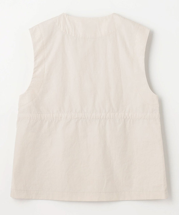 ANY L ミリタリーベスト アイボリー系