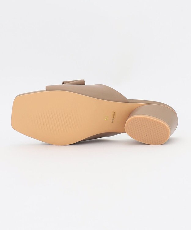 TOCCA NOBLE RIBBON MULE SANDALS サンダル ベージュ系