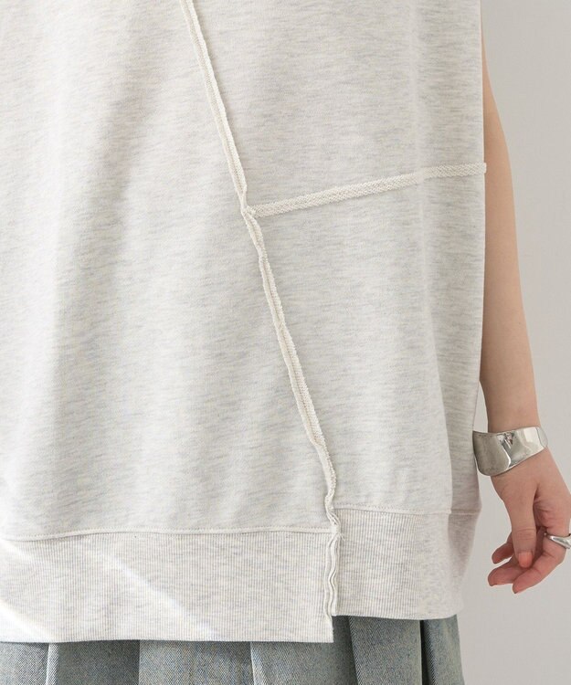 earth music&ecology マルチウェイリメイク風プルオーバー Oatmeal