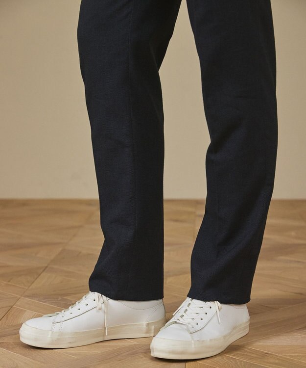 GOTAIRIKU 仕事で着られる 秋冬の綿パン【吸湿発熱/ストレッチ】ソフトサーモ ストレッチコットンパンツ ネイビー系8