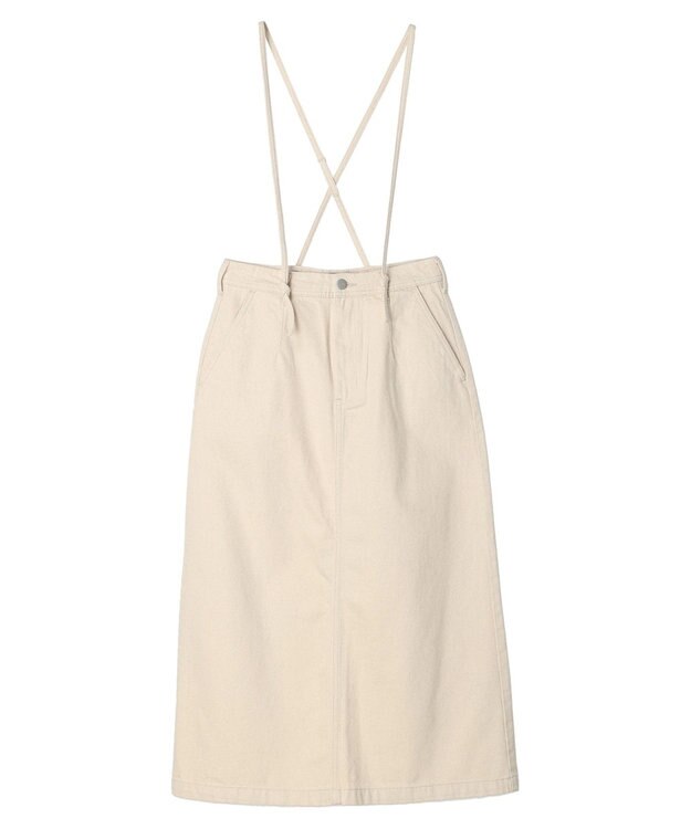 CRAFT STANDARD BOUTIQUE ２ＷＡＹサロペットスカート Natural