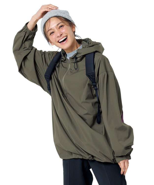 UNFILO L 【汗ジミが目立たない/吸水速乾】マルチエフェクト　ハイネックTシャツ グレー