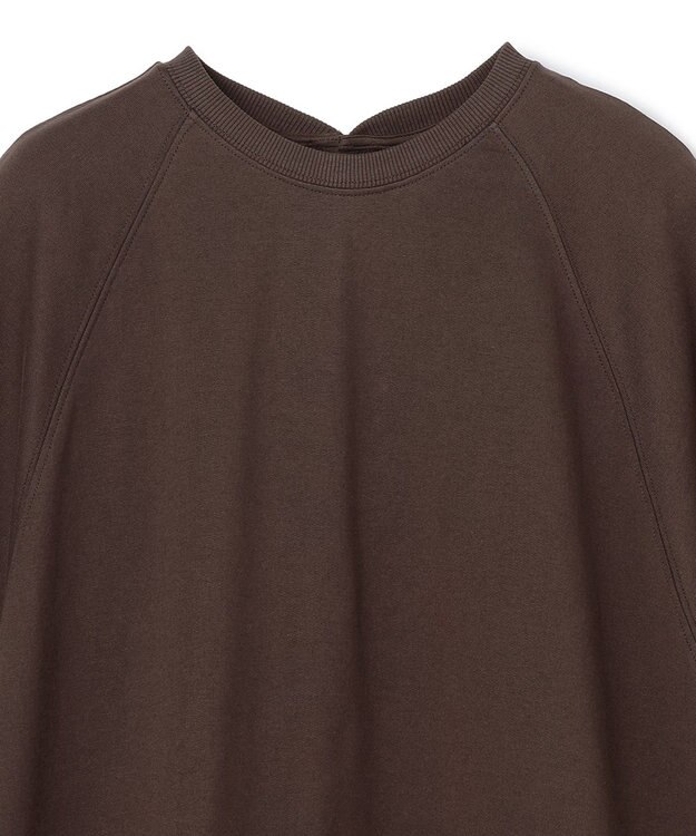 UNFILO L ライトウェイト スリーブレス スウェット ブラウン