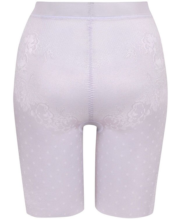 Wing ガードル 夏の汗ムレから解放 おなか押さえ ヒップアップ ウエストくいこみにくい 【ときはなつパンツ】 ロング丈 KQ2714 ウイング／ワコール グレー