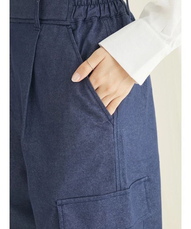 CRAFT STANDARD BOUTIQUE ストレッチカーゴパンツ Navy