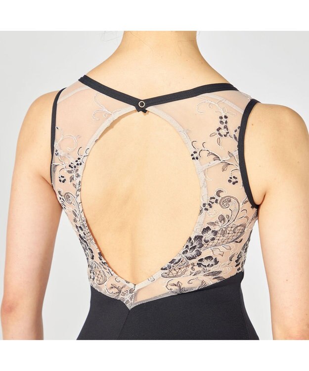 Chacott 【Nela ライン】レオタード ブラック