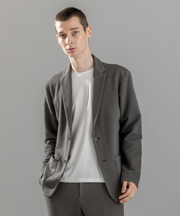 JOSEPH HOMME ＜新色追加＞【オリジナル素材/シワになりにくい】ライトタックジャージー パッチポケット ジャケット ＜新色＞ダークグリーン系