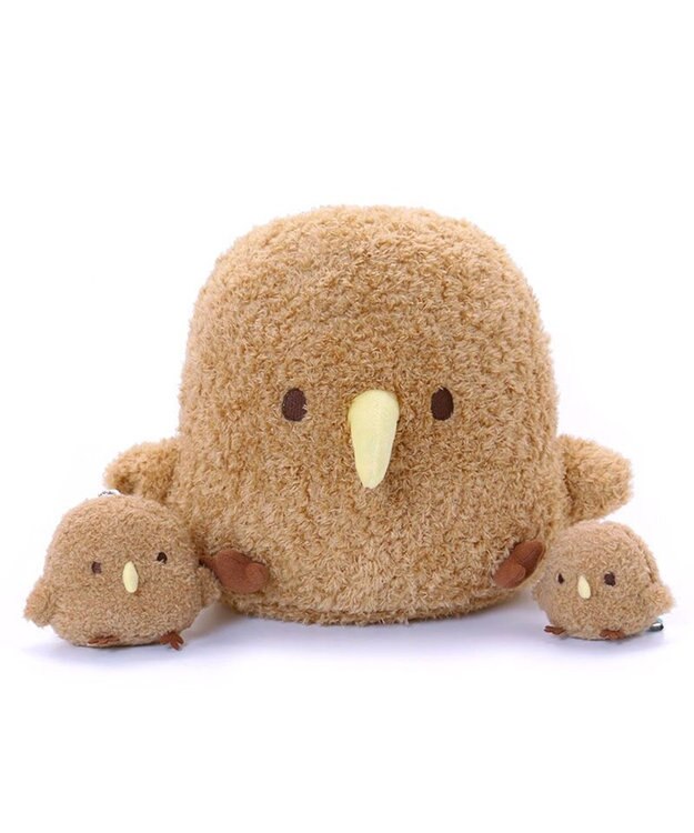 Mother garden マザーガーデン こぴよフレンズ ぬいぐるみ 《こまる》 茶系