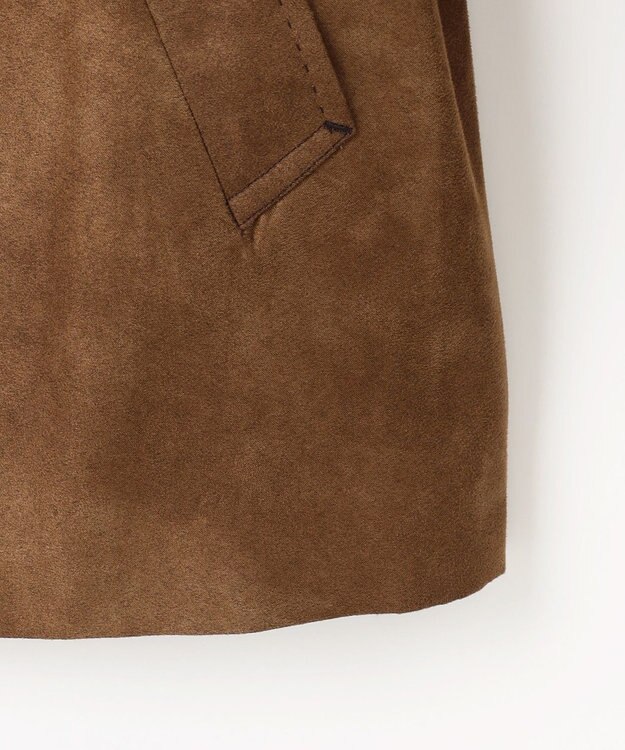 JOSEPH ABBOUD 【キングサイズ・軽量/スウェードタッチ/撥水】ライトスウェード ジャケット キャメル系