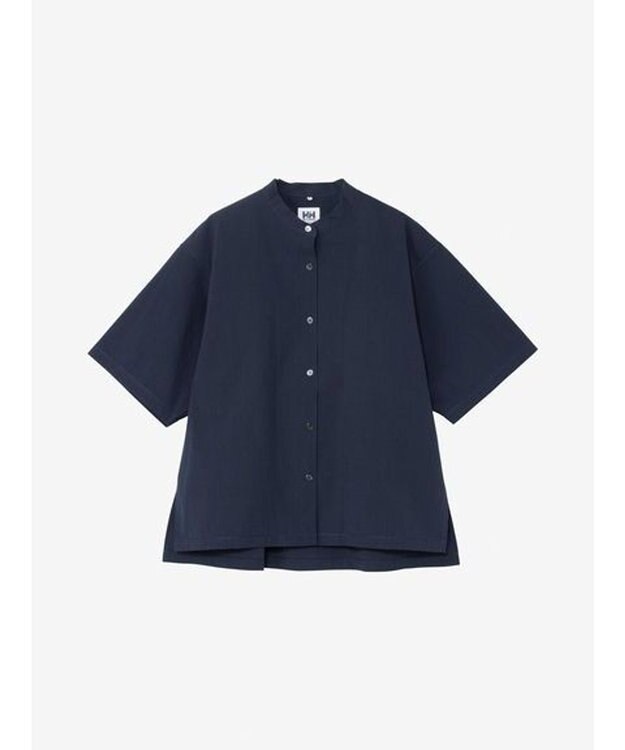 HELLY HANSEN ショートスリーブスヴェイルリゾートシャツ ディープネイビー