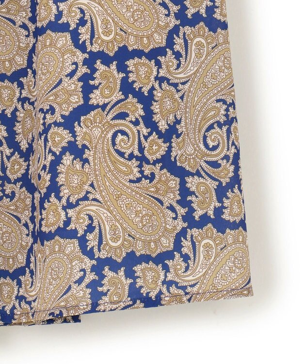 23区 S 【洗える】Ratti ヴィンテージペイズリープリント スカート ブループリント