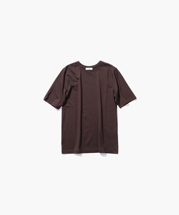 ATON SUVIN 60/2 | パーフェクトフィットTシャツ BURGUNDY