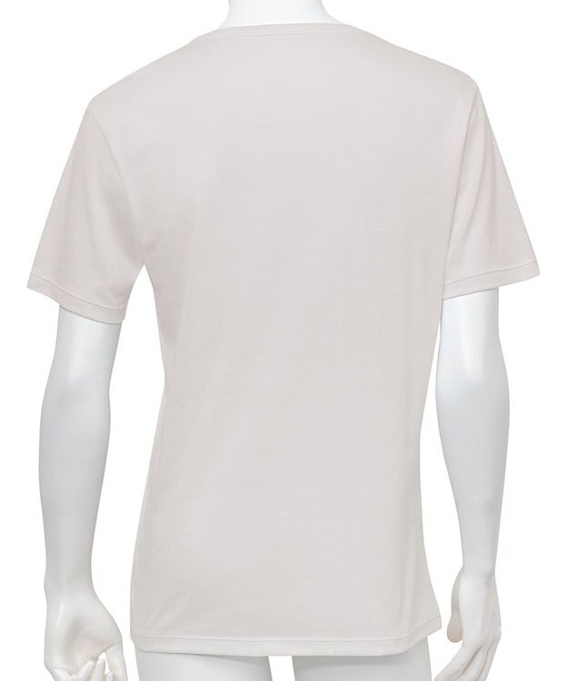 WACOAL MEN WACOAL MEN インナー 3分袖 オーガニックコットン100％ 通気性 吸汗速乾 抗菌防臭 クルーネック 肌着 メンズ WL5024 /ワコールメン ベージュ