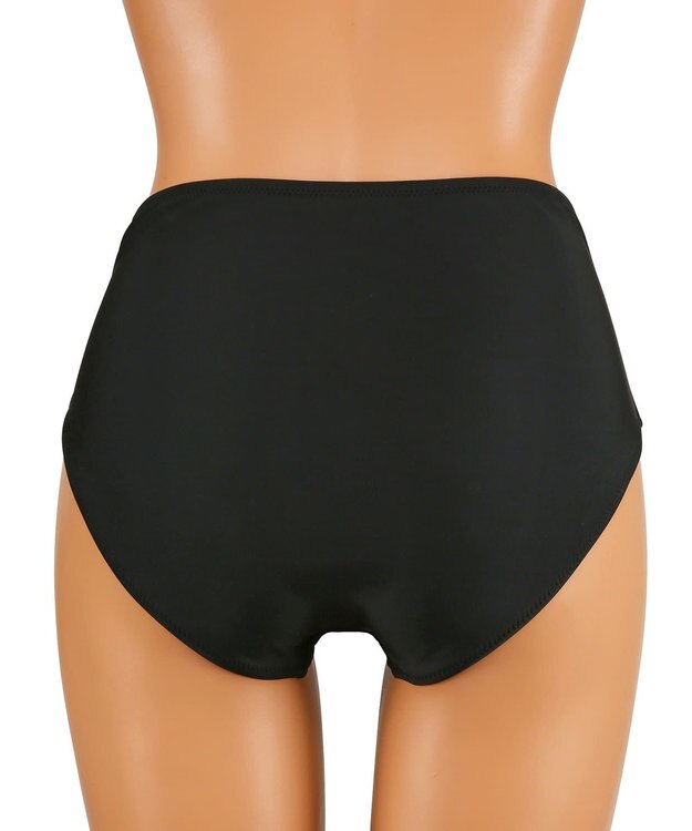 San-ai Resort（三愛水着楽園） ワコール定番商品カップ使用、GHIカップの大きなお胸に対応【グラマラスフィット】クロスワイヤーAライン水着　11EF-ML・13GHI-L LL ブラック