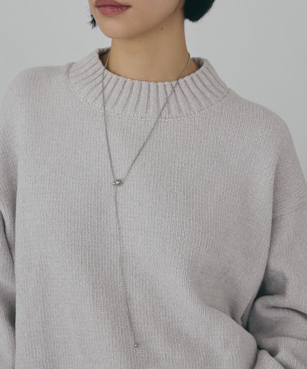 AMERICAN HOLIC 【ステンレス】スライド ネックレス Silver