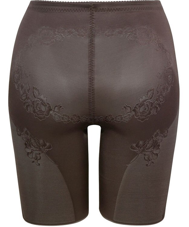 Wing ガードル ロング丈 【スリムアップパンツ】 はいて歩いてエクササイズ KQ0821 ウイング／ワコール カカオ