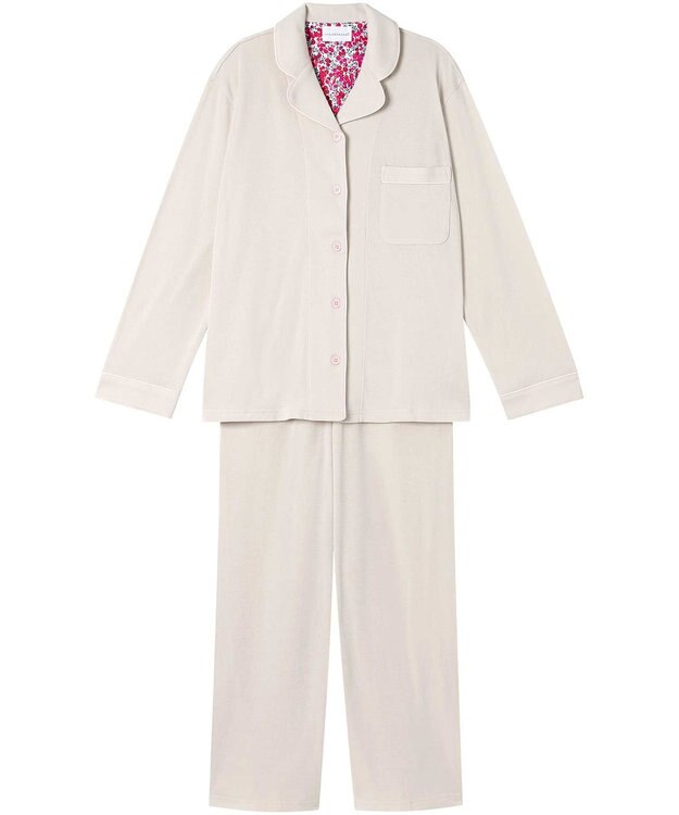 une nana cool 【綿100％】フライスパジャマ　ＭＡＤＥ　ＷＩＴＨ　ＬＩＢＥＲＴＹ　ＦＡＢＲＩＣ IV