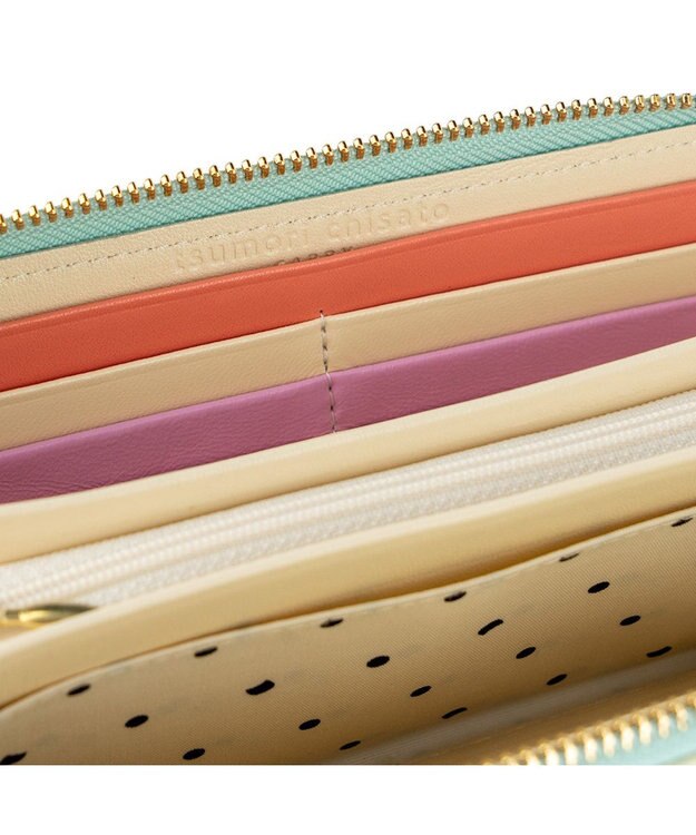 tsumori chisato CARRY マーメイドルーム ラウンドファスナー長財布 マルチ