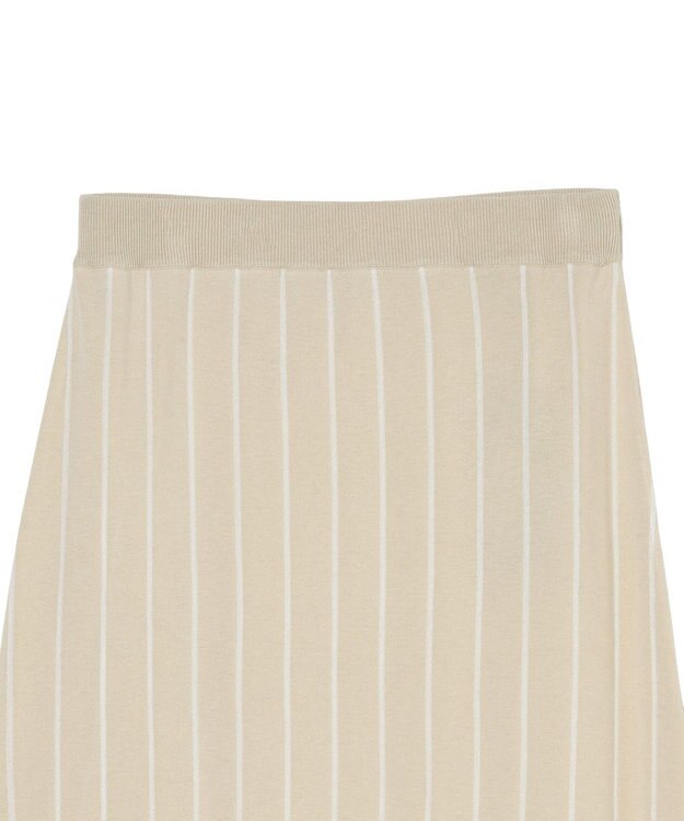 JOSEPH 【洗える】ジオメトリックジャガード　ニットスカート Affogato / Ivory