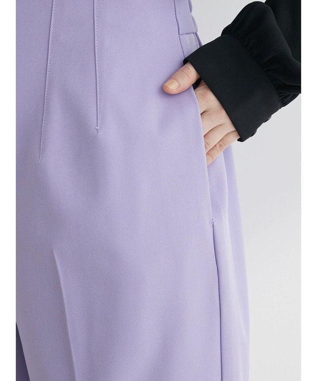 Green Parks アンクル丈／選べる美脚みえパンツ Lavender