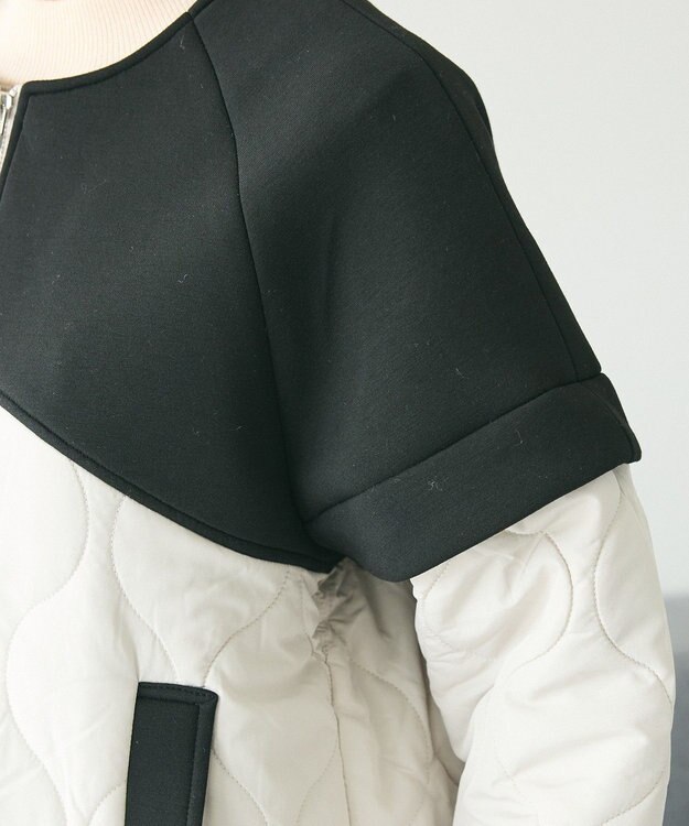 CRAFT STANDARD BOUTIQUE ダンボール×中綿ヨーク切替ジャケット Black