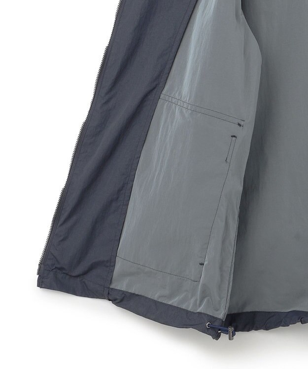 JOSEPH HOMME 【LEON 掲載】ブライトナイロンシャンブレー　スプリングブルゾン ネイビー系