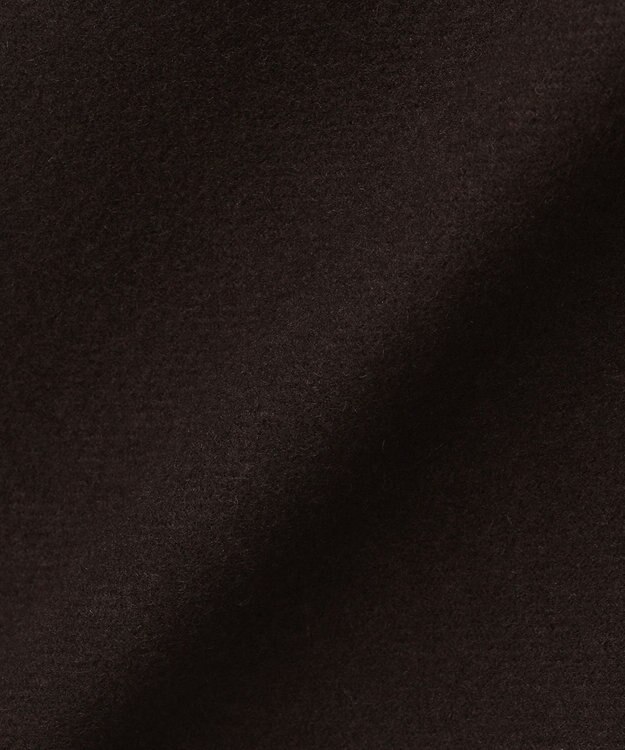 uncrave メルトンリバー ミニスカート ダークブラウン