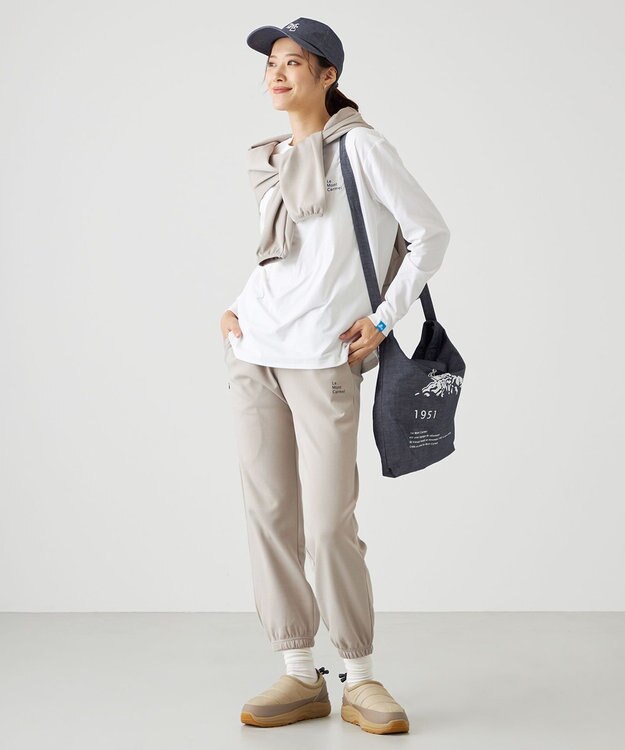 SHARE PARK LADIES 【UVカット・吸水速乾・ストレッチ・軽量・アンチピリング 】ダンボールトラックジャケット（S・Mサイズ） ベージュ系