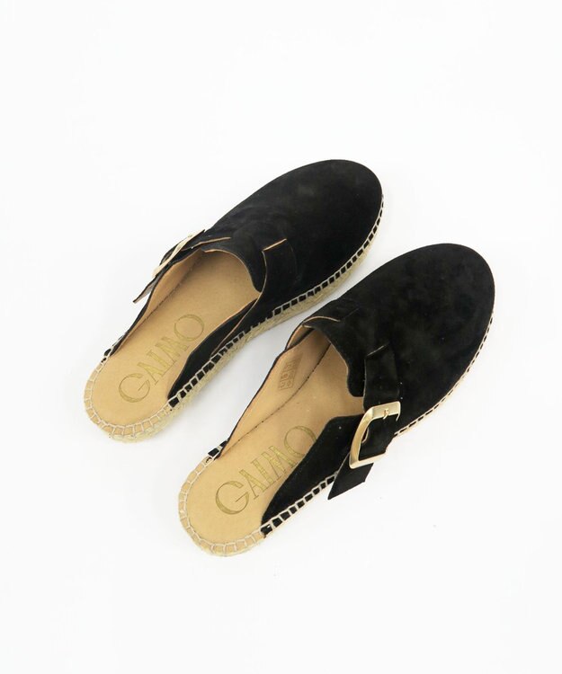 gaimo 【GAIMO/ガイモ】フラットジュートミュールサンダル/QUIANA ブラック