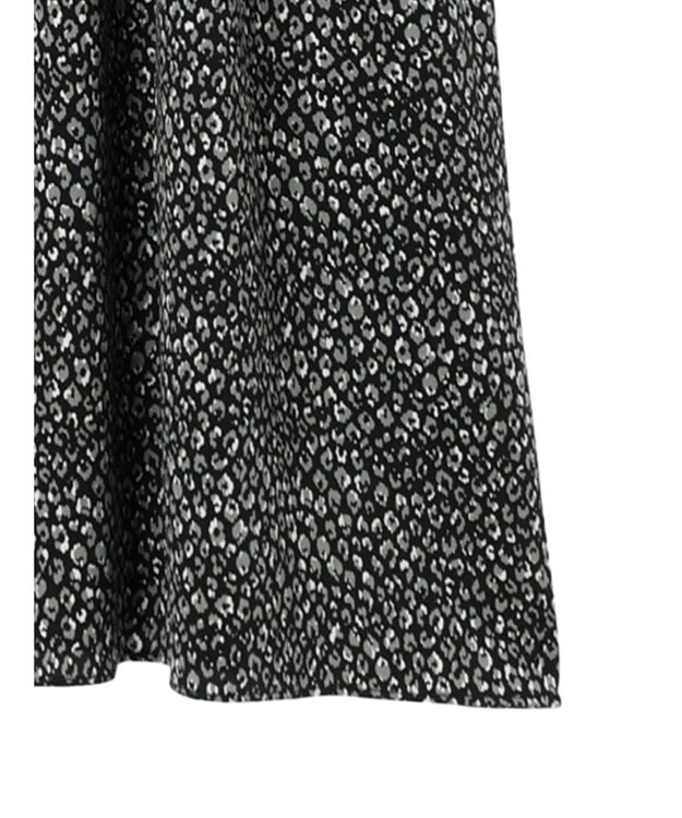 AMERICAN HOLIC アソートプリントフレンチスリーブワンピース Leopard