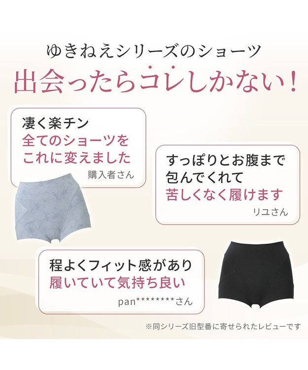 BRADELIS New York 【Yukine inc. 】ゆきねえ365綿混モアらくすっぽりショーツ24 ブラデリス 補正下着 シアーグレージュ