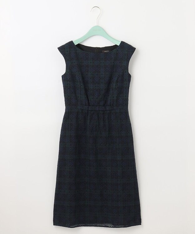 TOCCA PEONIA ドレス ブラック×ネイビー系