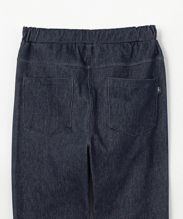 組曲 KIDS 【150-160㎝】ハートデニムニット パンツ ネイビー