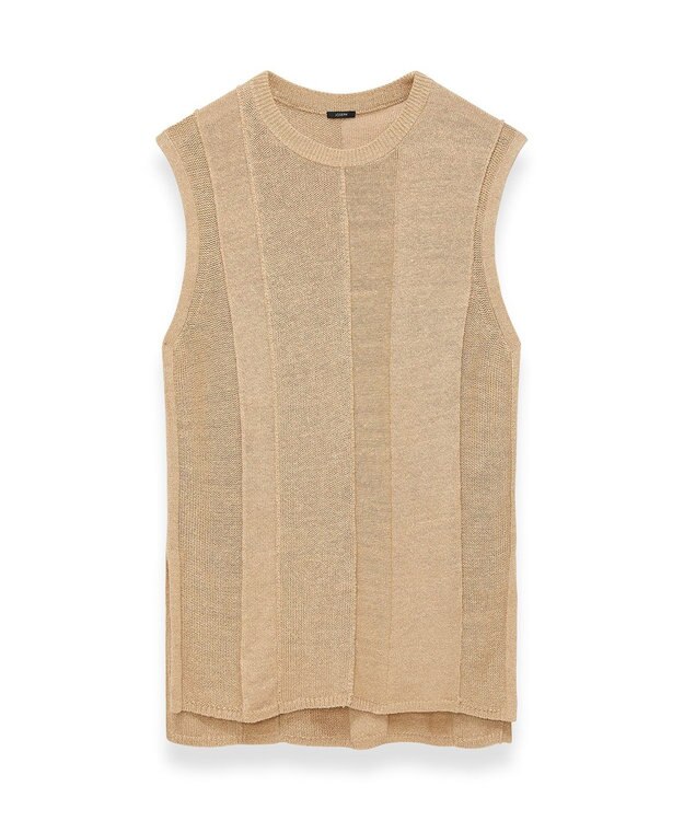 JOSEPH 【洗える】リネンブレンド　タンクトップ Sesame