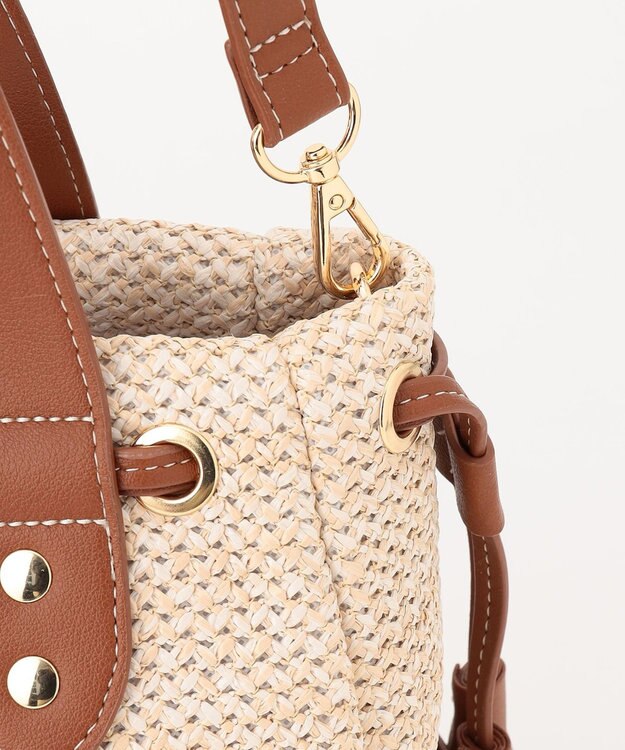 LA BAGAGERIE サイドタッセルサマートート　Sサイズ アイボリー